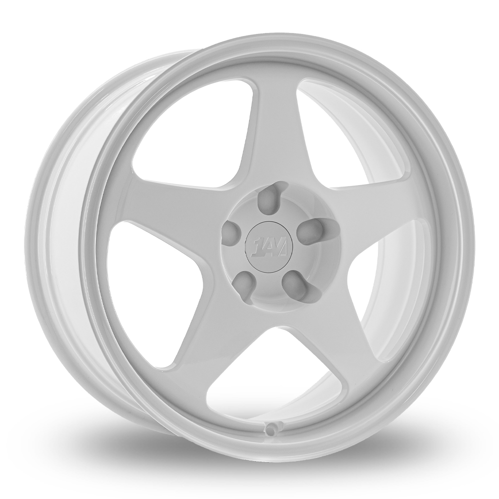 1AV ZX16 Gloss White Alloy Wheels