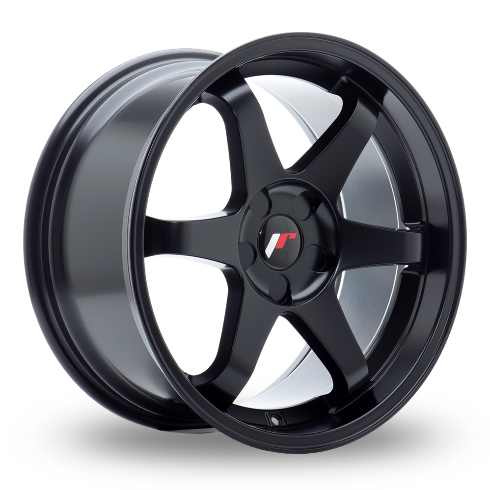 Japan Racing JR3 (9x18) (Custom Fitment) Matt Black Alloy Wheels