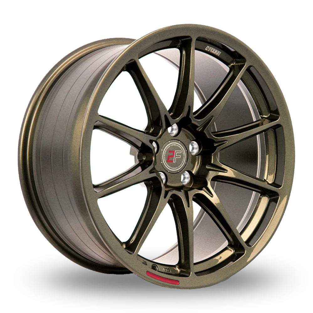 9x20 5x112 ET30-50 2FORGE ZF8 (Gloss Bronze) (76.0cb) (900kg Load) (10.7kg Weight) (TW) Alloy Wheels