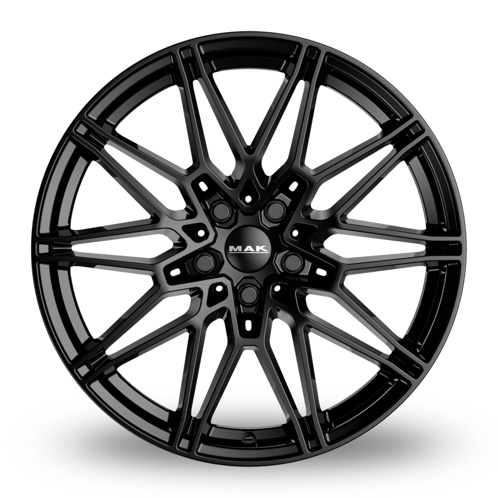 18" MAK Koenig Gloss Black Alloy Wheels