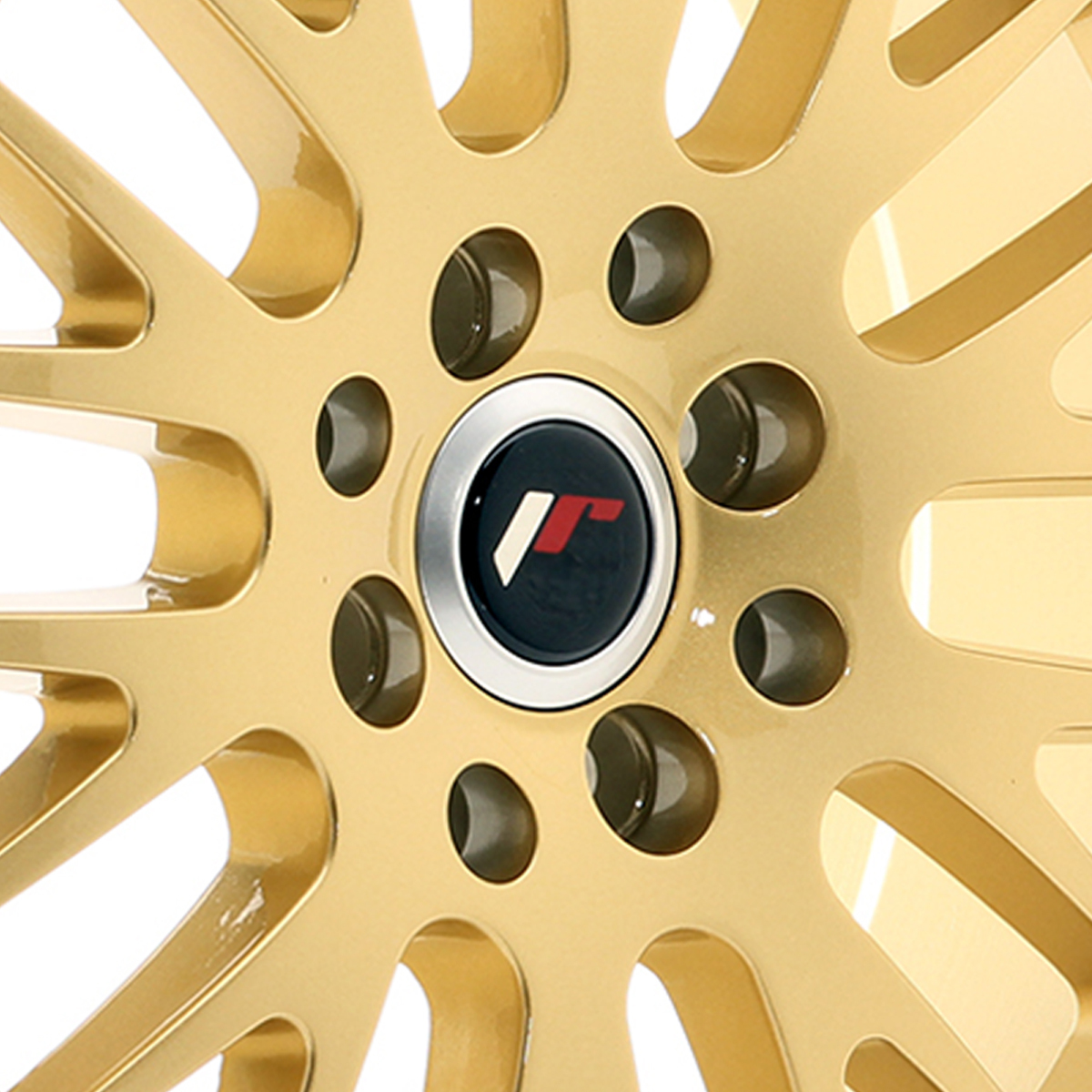 17" Japan Racing JR10 (8x17) Gold Machined Lip Alloy Wheels