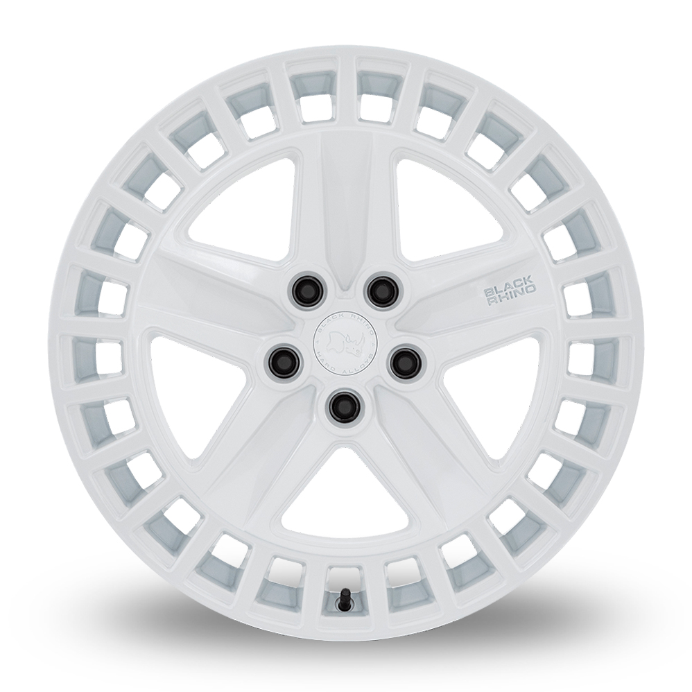 20" Black Rhino Alston (EU Warehouse) Gloss White Alloy Wheels