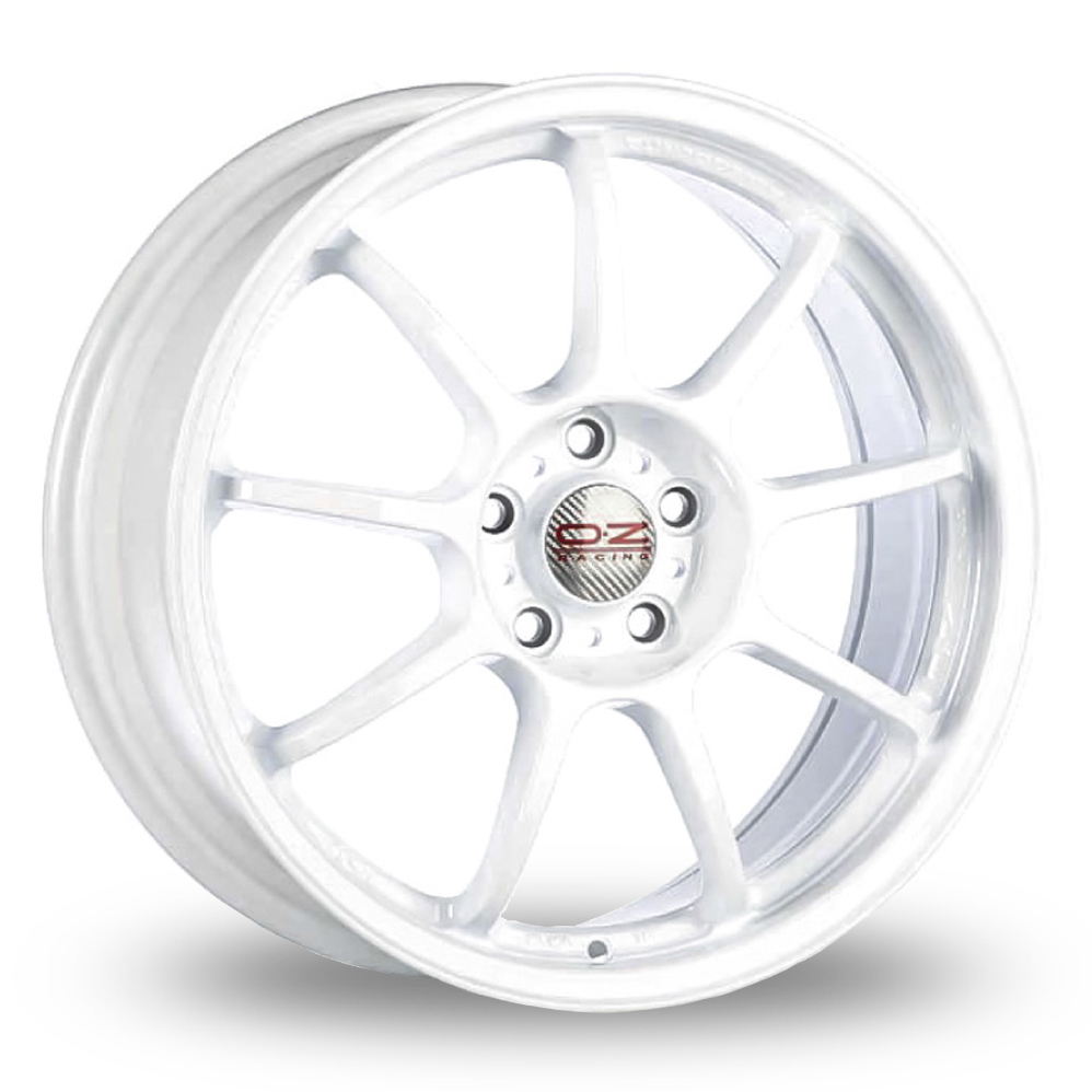 OZ Racing Alleggerita HLT 5F White Alloy Wheels