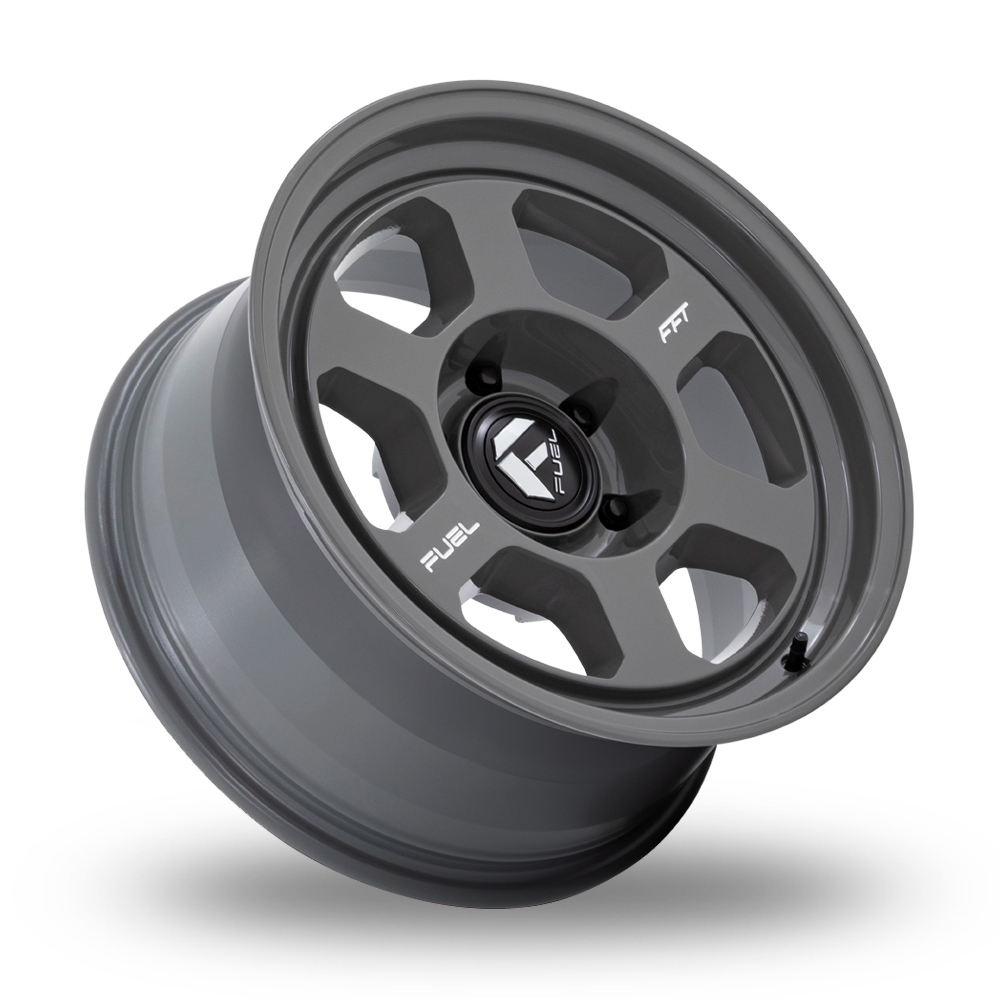 17" Fuel Off-Road FC860 Hype Battleship Grey Alloy Wheels