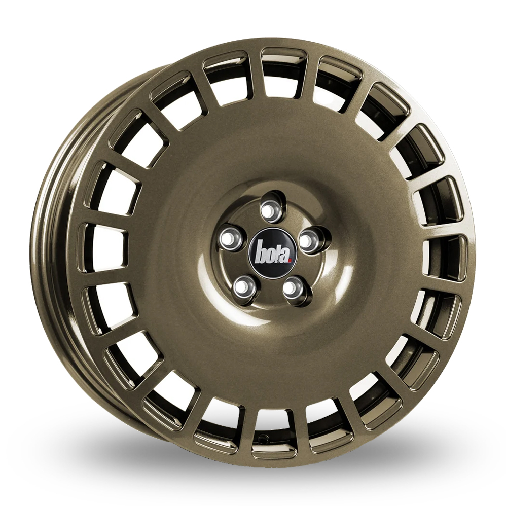 8x17 4x100 ET30-45 Bola B12 (Gloss Bronze) (76.0cb) (690kg Load) (9.7kg Weight) (TW) Alloy Wheels