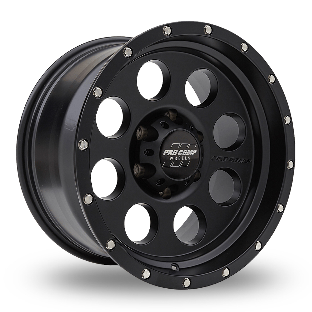 Pro Comp Alloys PA45 Proxy Satin Black Alloy Wheels