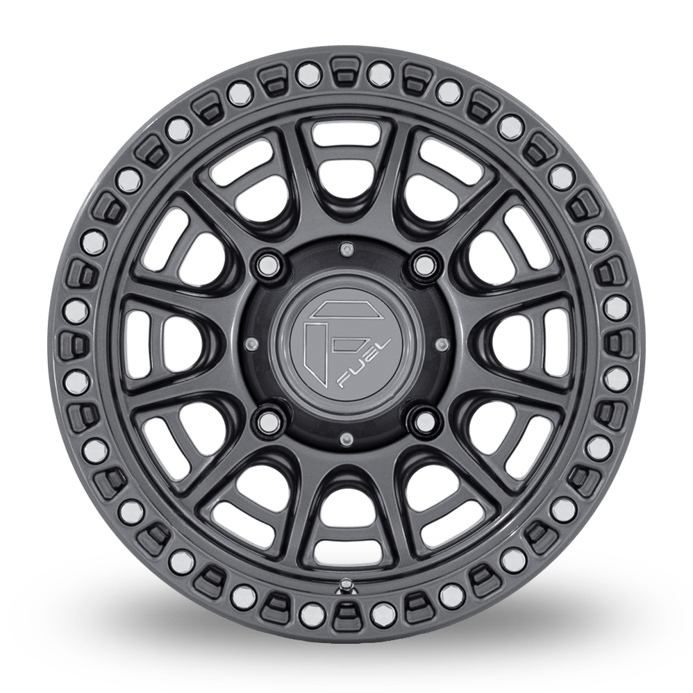 15" Fuel Off-Road FV832 Cycle UTV (USA Warehouse) Gloss Gunmetal Alloy Wheels