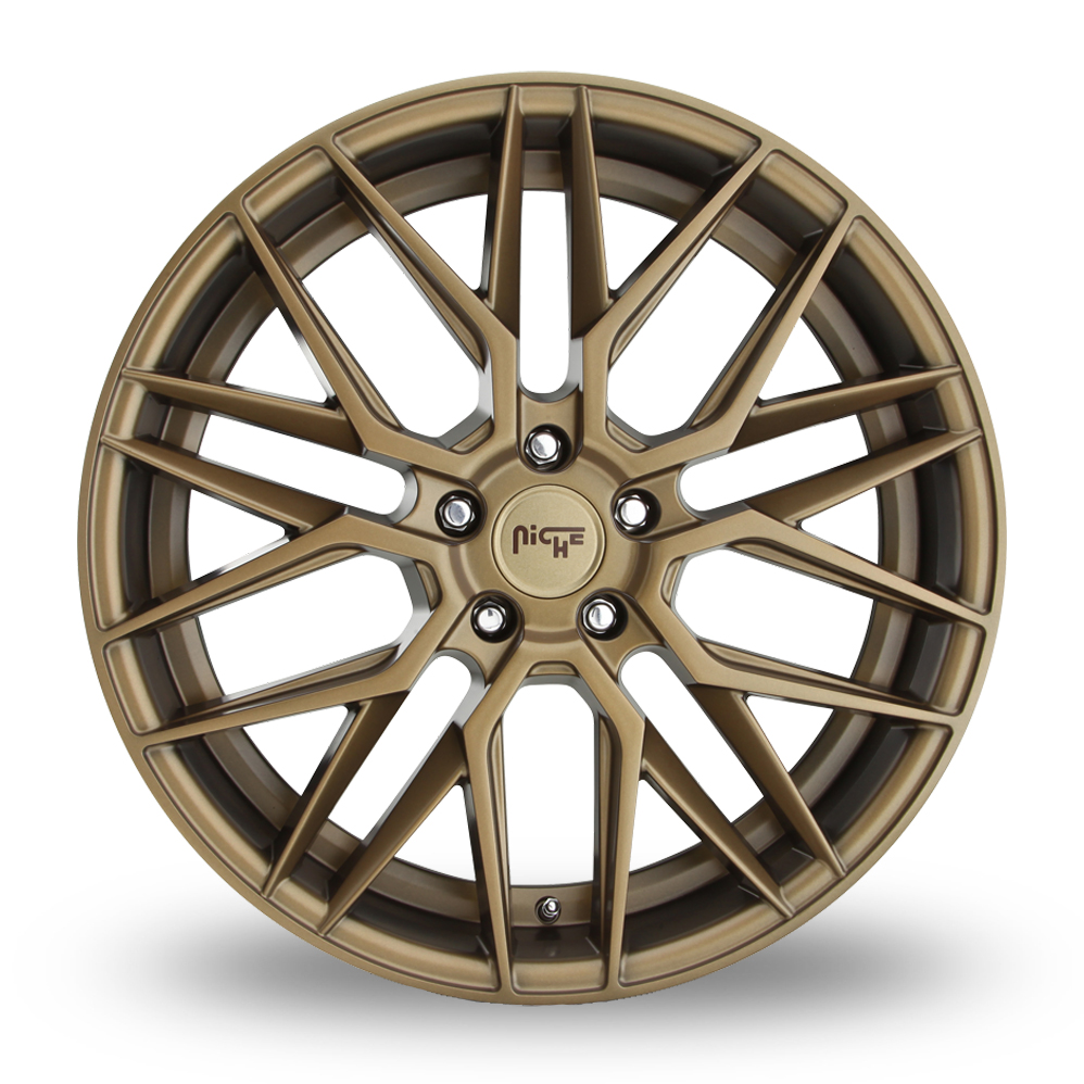 20" Niche M191 Gamma (USA Warehouse) Matt Bronze Alloy Wheels