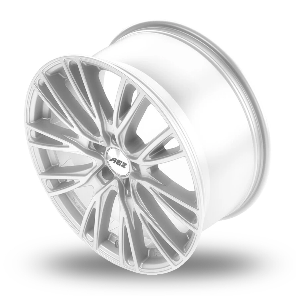 22" AEZ Seattle Silver Alloy Wheels