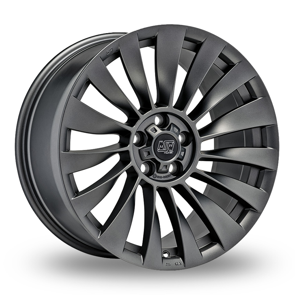 MSW (by OZ) 37T Matt Dark Graphite Alloy Wheels