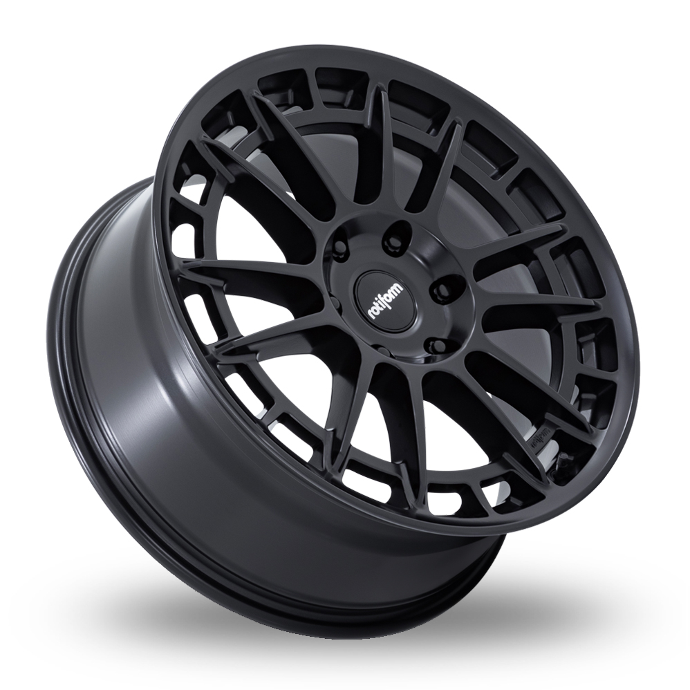 18" Rotiform RC210 OZR-T (EU Warehouse) Matt Black Alloy Wheels