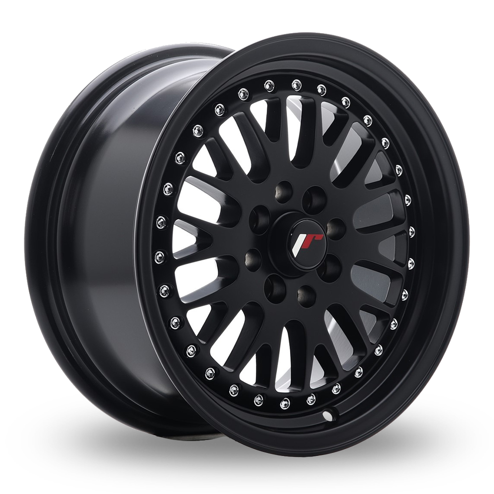 Japan Racing JR10 (7x15) Matt Black Alloy Wheels