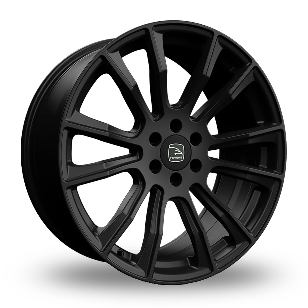 Hawke Denali Matt Black Alloy Wheels