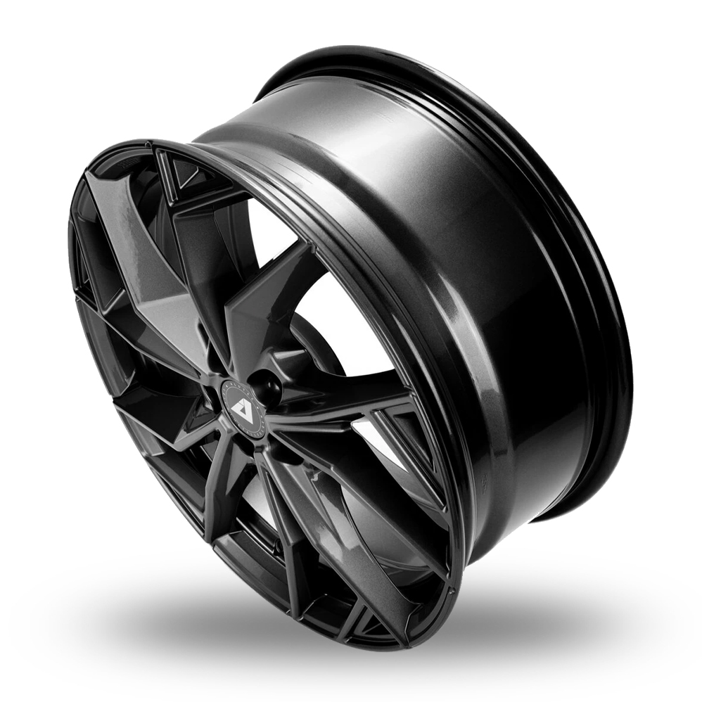 17" Alutec ADX.02 Gloss Black Alloy Wheels