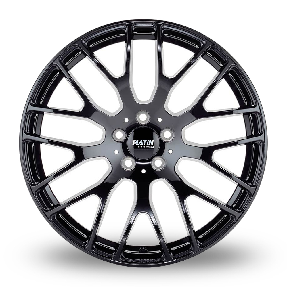21" Platin P 70 Gloss Black Alloy Wheels