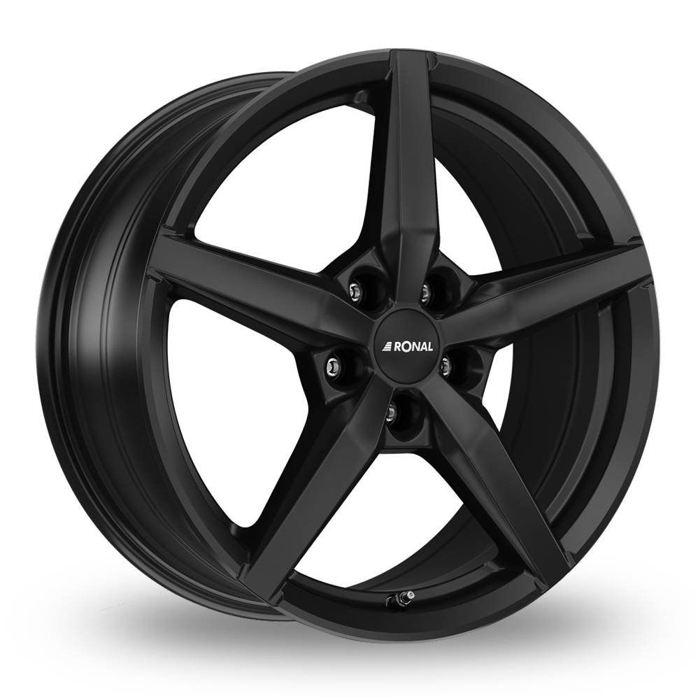 Ronal R69 Matt Black Alloy Wheels