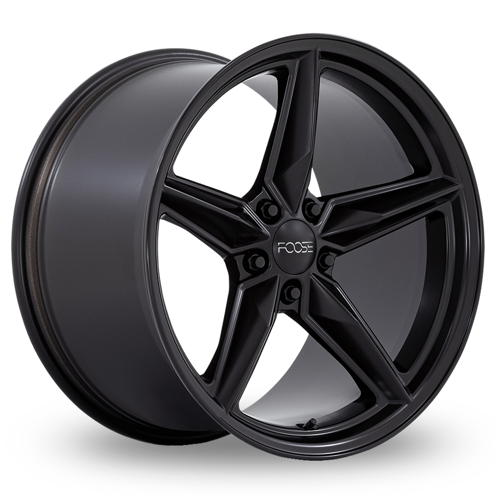 Foose F175 CF8 (USA Warehouse) Matt Black Alloy Wheels