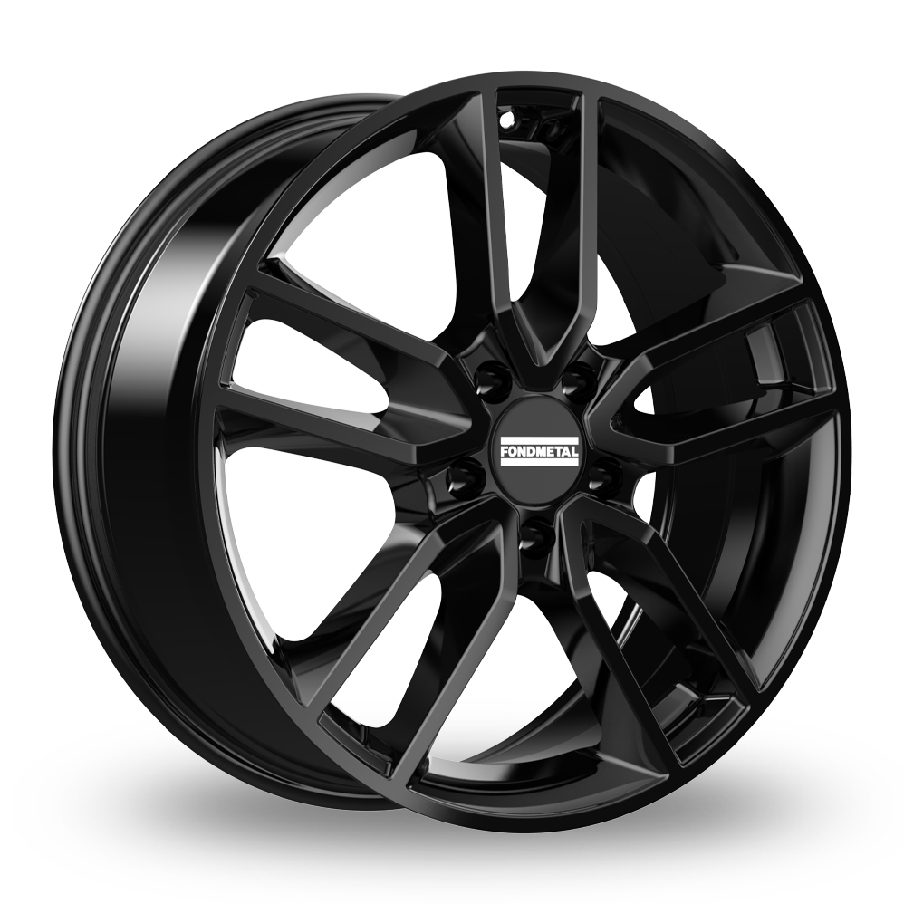 Fondmetal Koros Gloss Black Alloy Wheels