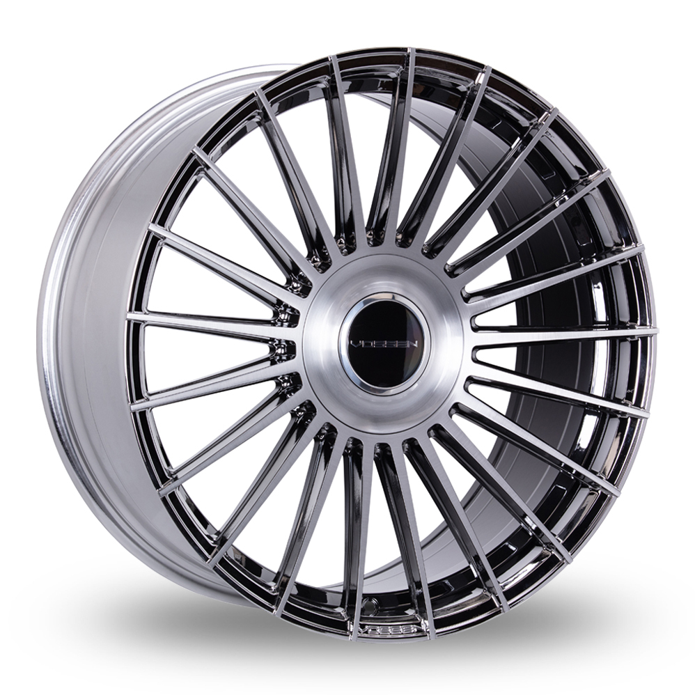 Vossen HF-8 (9x24) (Deep Concave) Electro Magnetic Coating Alloy Wheels