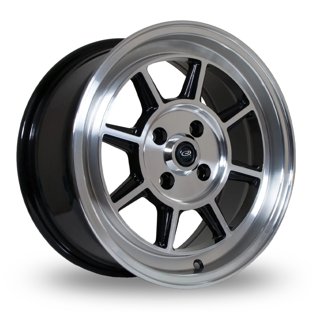 Rota BM8 Black Polished Alloy Wheels