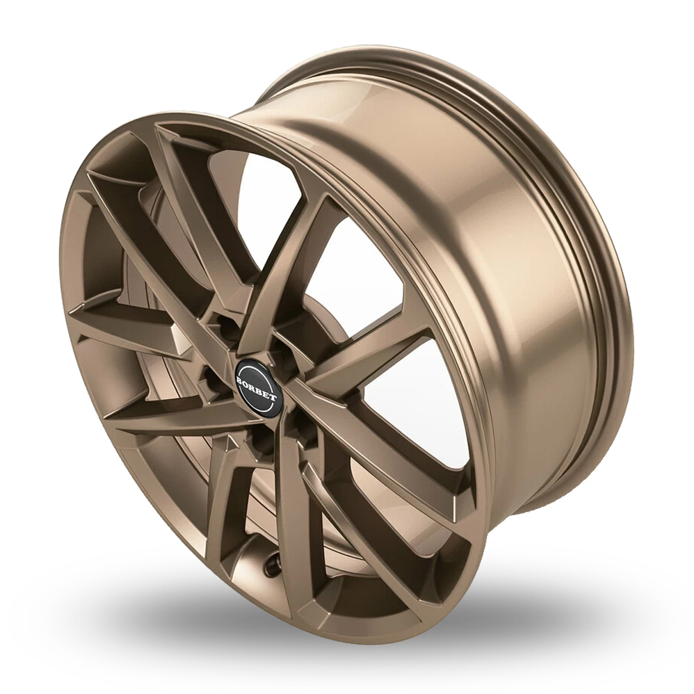 18" Borbet N Matt Bronze Alloy Wheels