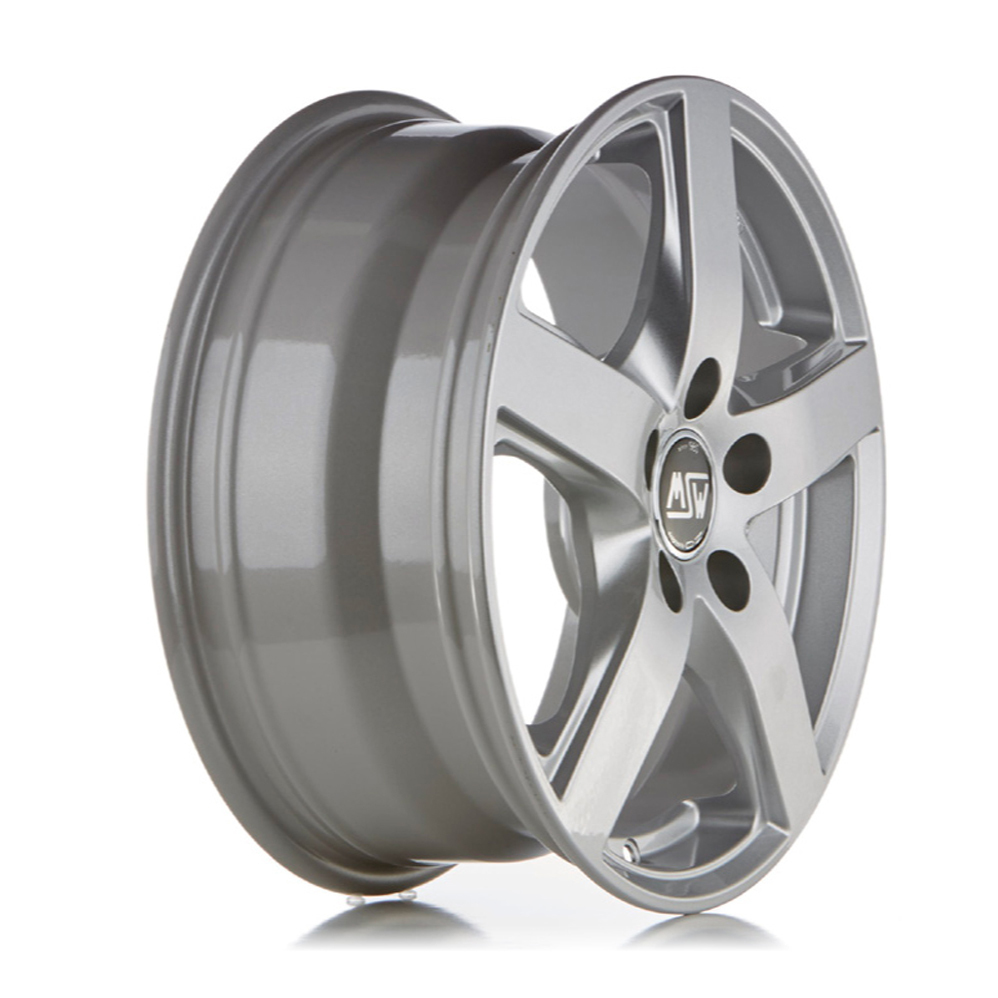 16" MSW (by OZ) 55 Silver Alloy Wheels