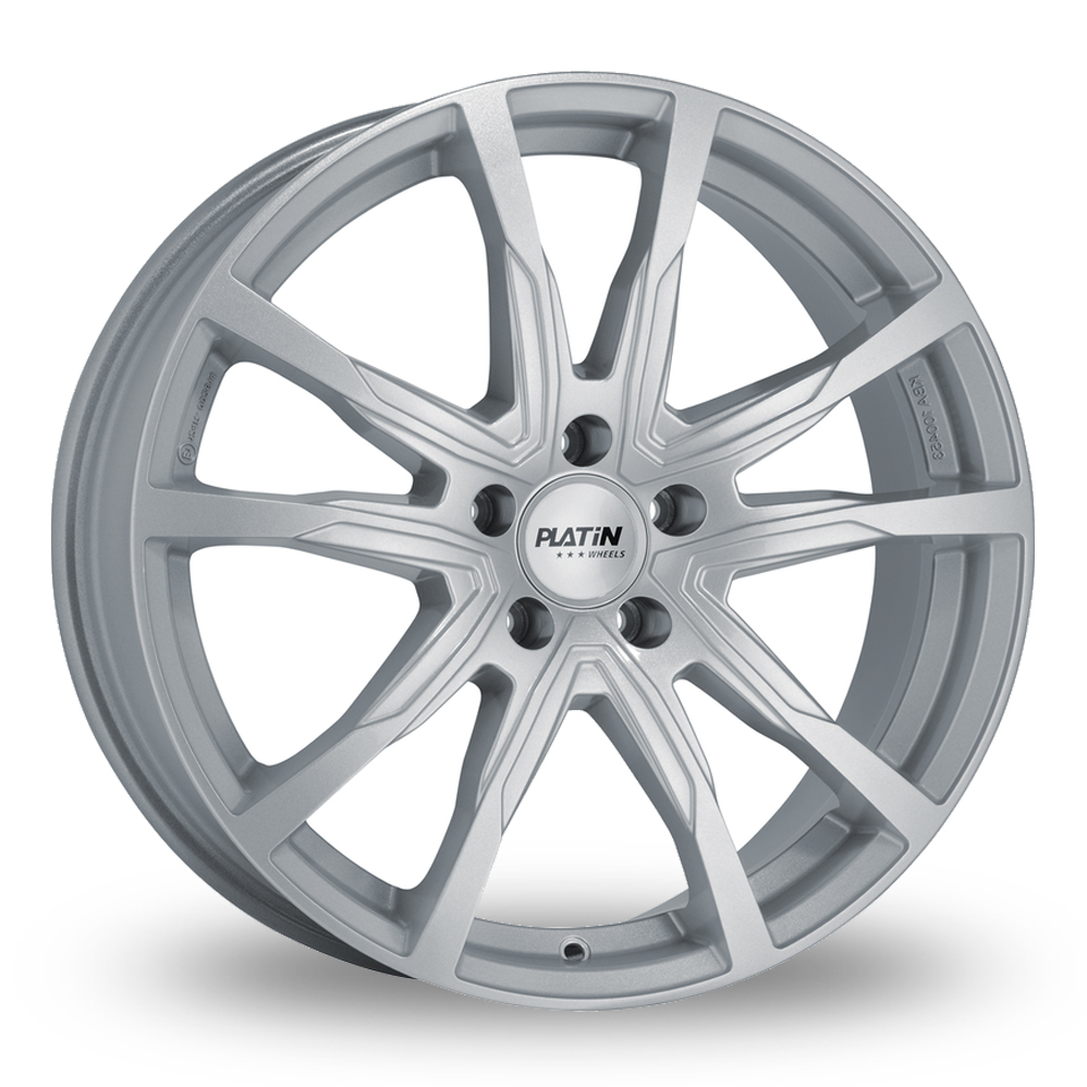 Platin P 124 Gloss Silver Alloy Wheels