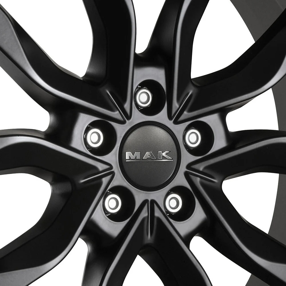 18" MAK Koln Matt Black Wider Rear Alloy Wheels