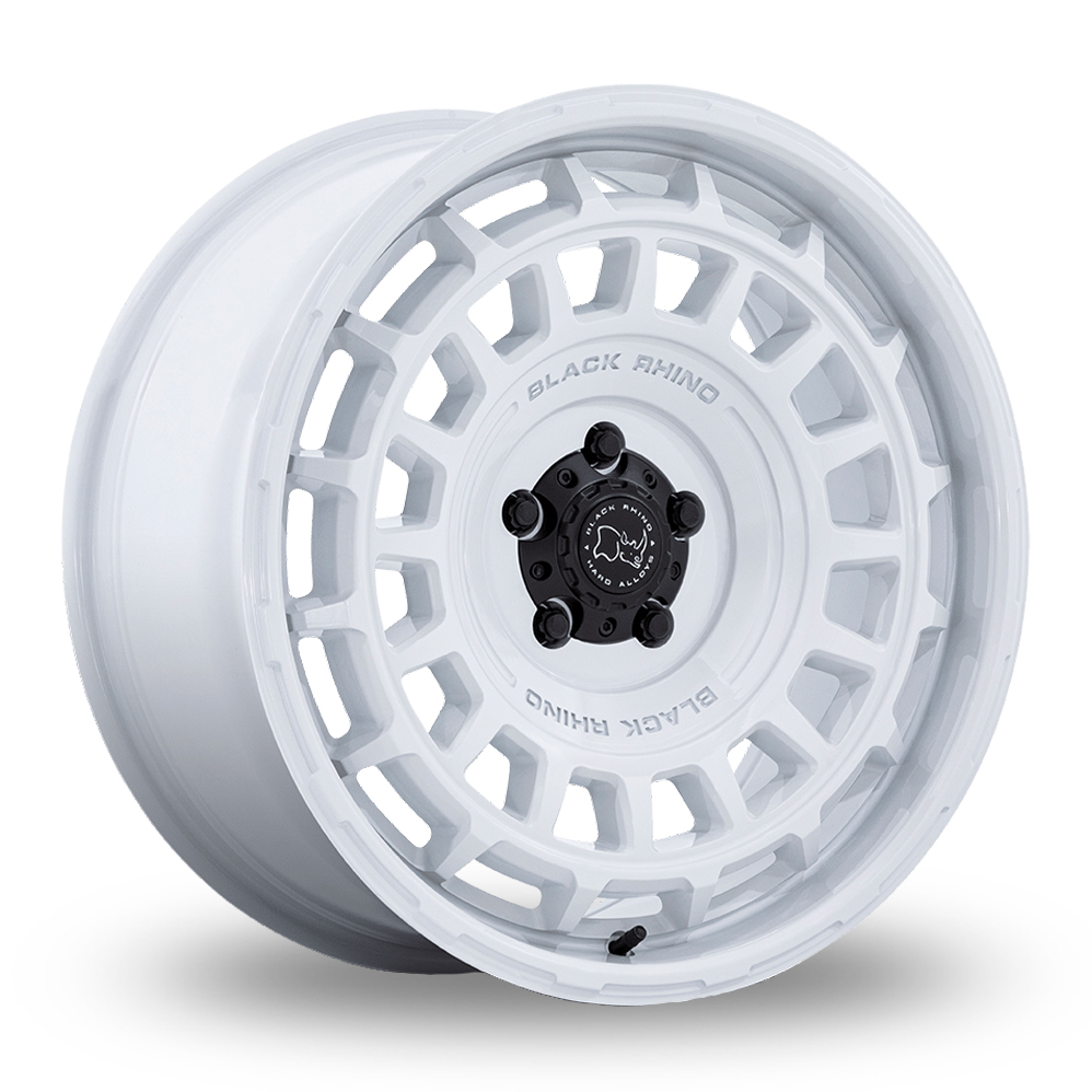 Black Rhino BR024 Awol (USA Warehouse) Gloss White Alloy Wheels