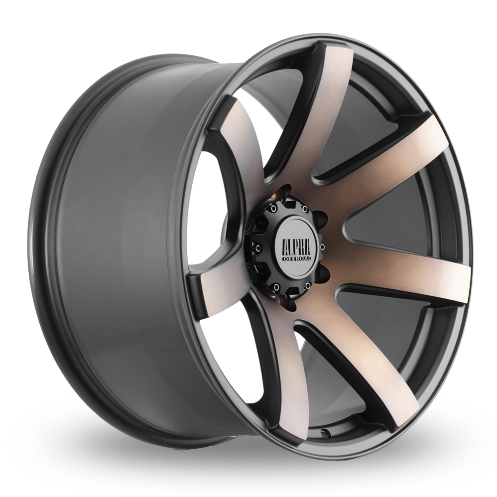 9x20 6x139 ET30 Alpha Off-Road Gauntlet (Sblackbronze) (106.1cb) (955kg Load) Alloy Wheels