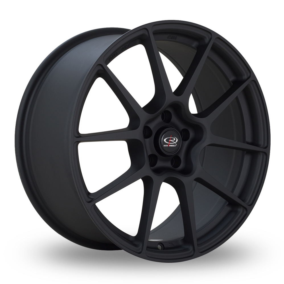 19 Inch Rota AR10 Matt Black Alloy Wheels