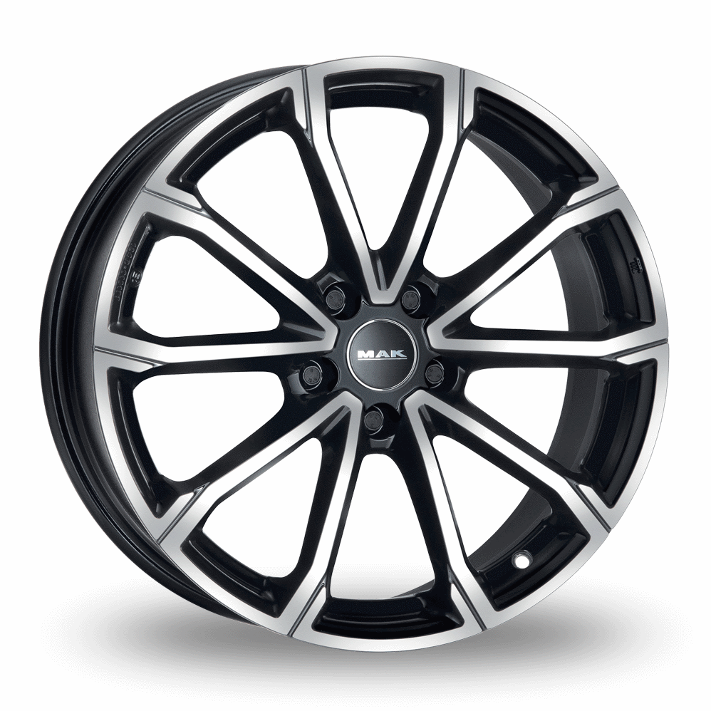 18" MAK Davinci Black Mirror Alloy Wheels