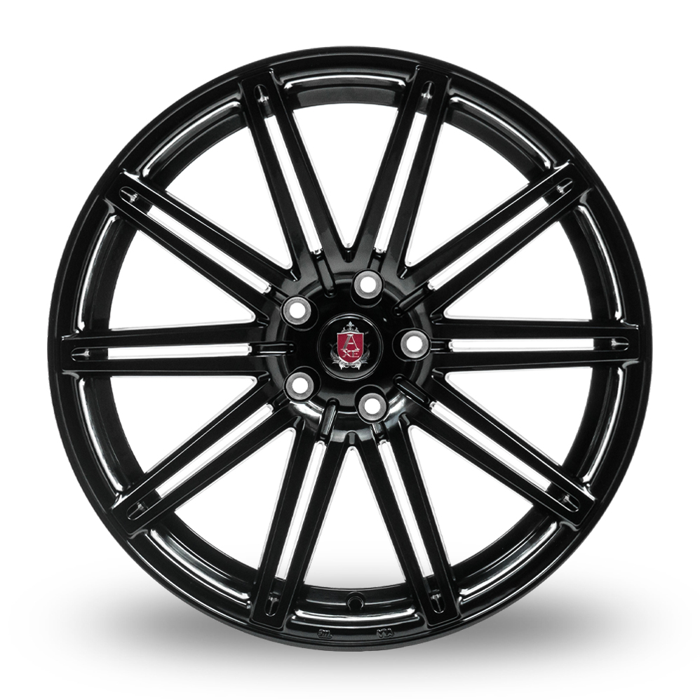 20" Axe EX15 Gloss Black Wider Rear Alloy Wheels