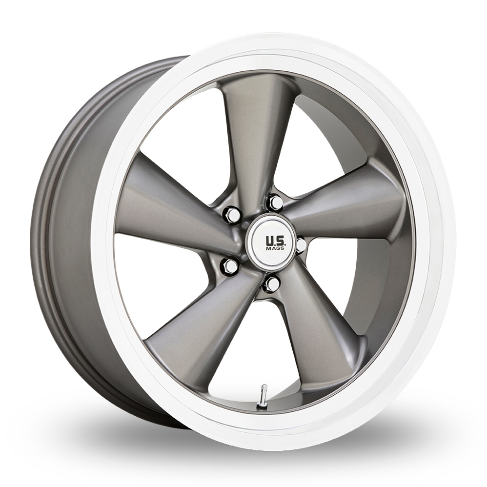 US Mags U137 TS (USA Warehouse) Anthracite With Diamond Cut Lip Alloy Wheels
