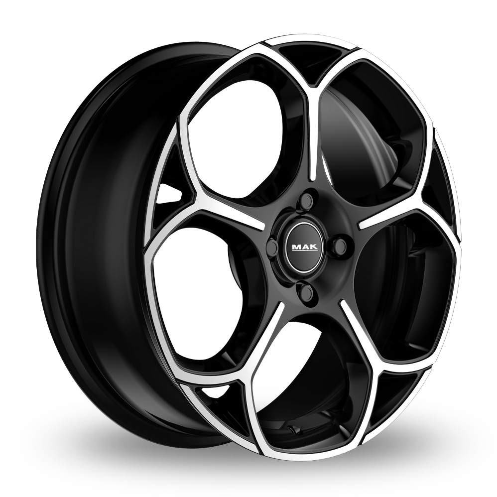 18" MAK Monza Black Mirror Alloy Wheels