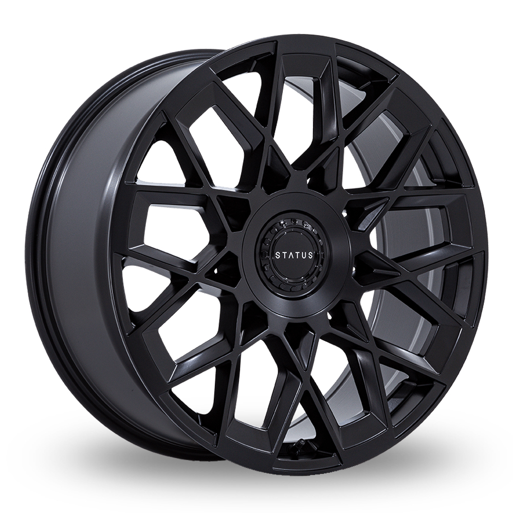 Status ST005 Matrix (USA Warehouse) Matt Black Alloy Wheels