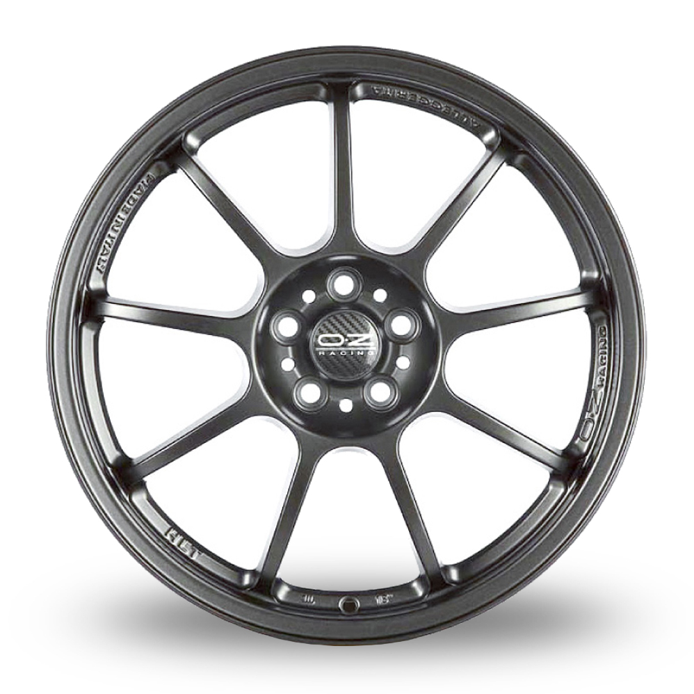 17" OZ Racing Alleggerita HLT 5F Matt Graphite Alloy Wheels