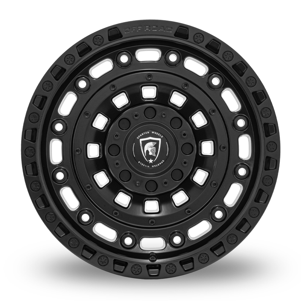 20" Spartan SW3 Satin Black Alloy Wheels