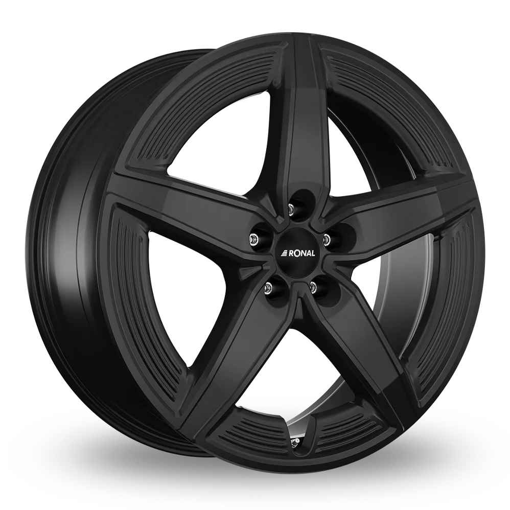 Ronal R72 Matt Black Alloy Wheels