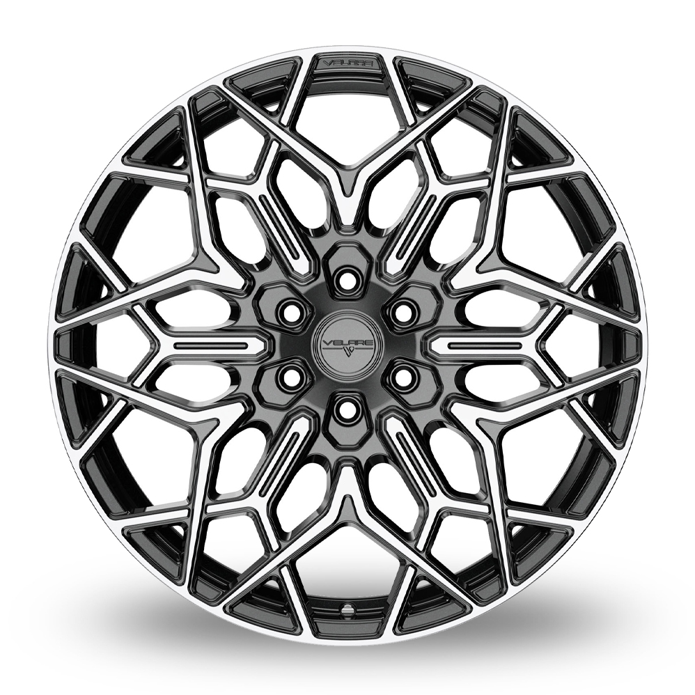 19" Velare VLR-6Y Gloss Black Machined Alloy Wheels