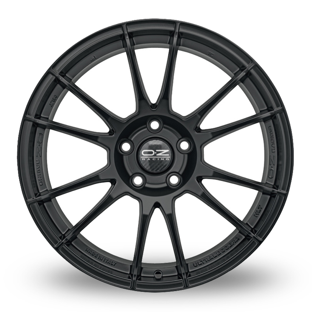 20" OZ Racing Ultraleggera HLT Matt Black Alloy Wheels