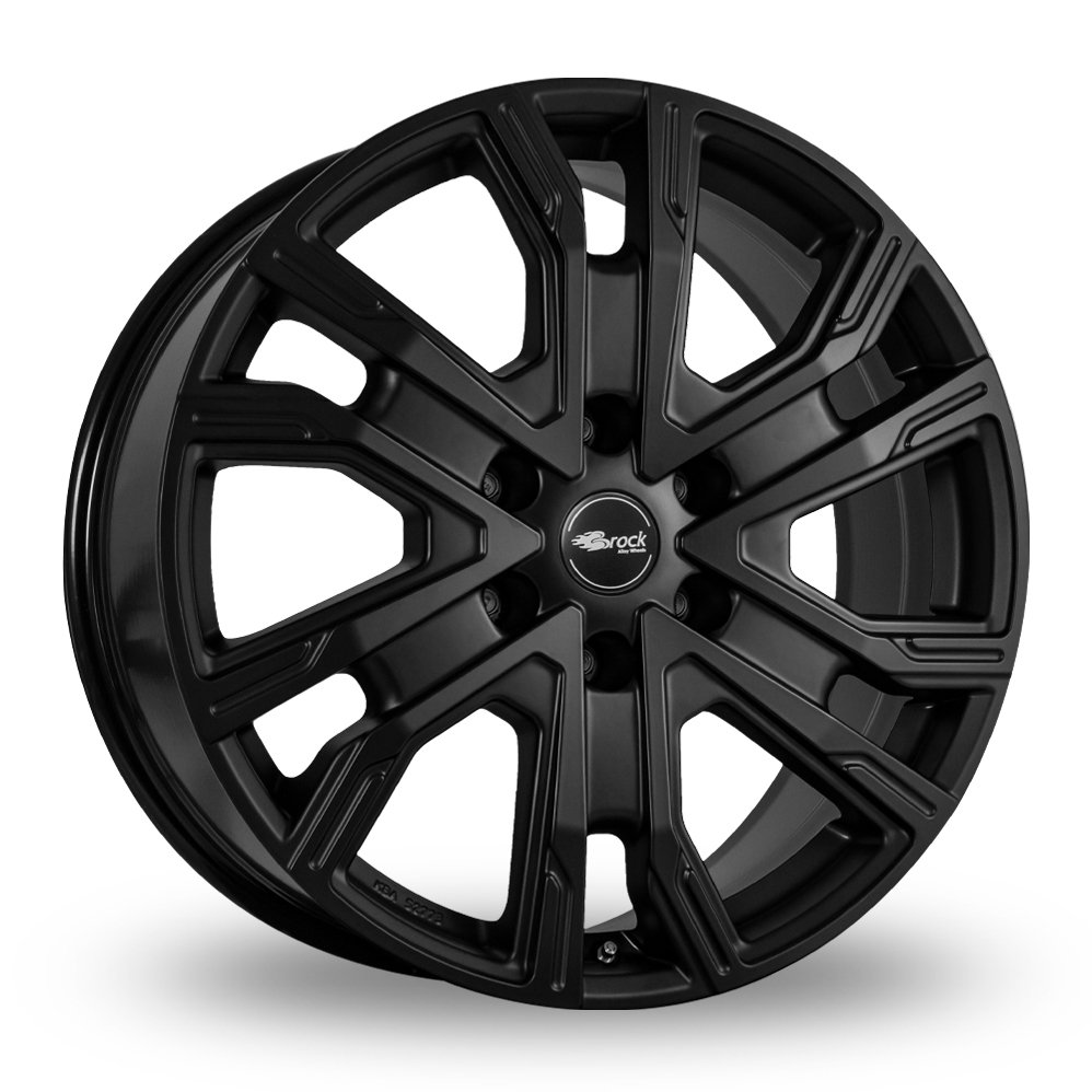 Brock MMDA08 Satin Black Alloy Wheels