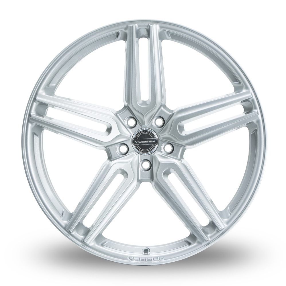21" Vossen HF-1 (9.5x21) (Deep Concave) Gloss Silver Alloy Wheels