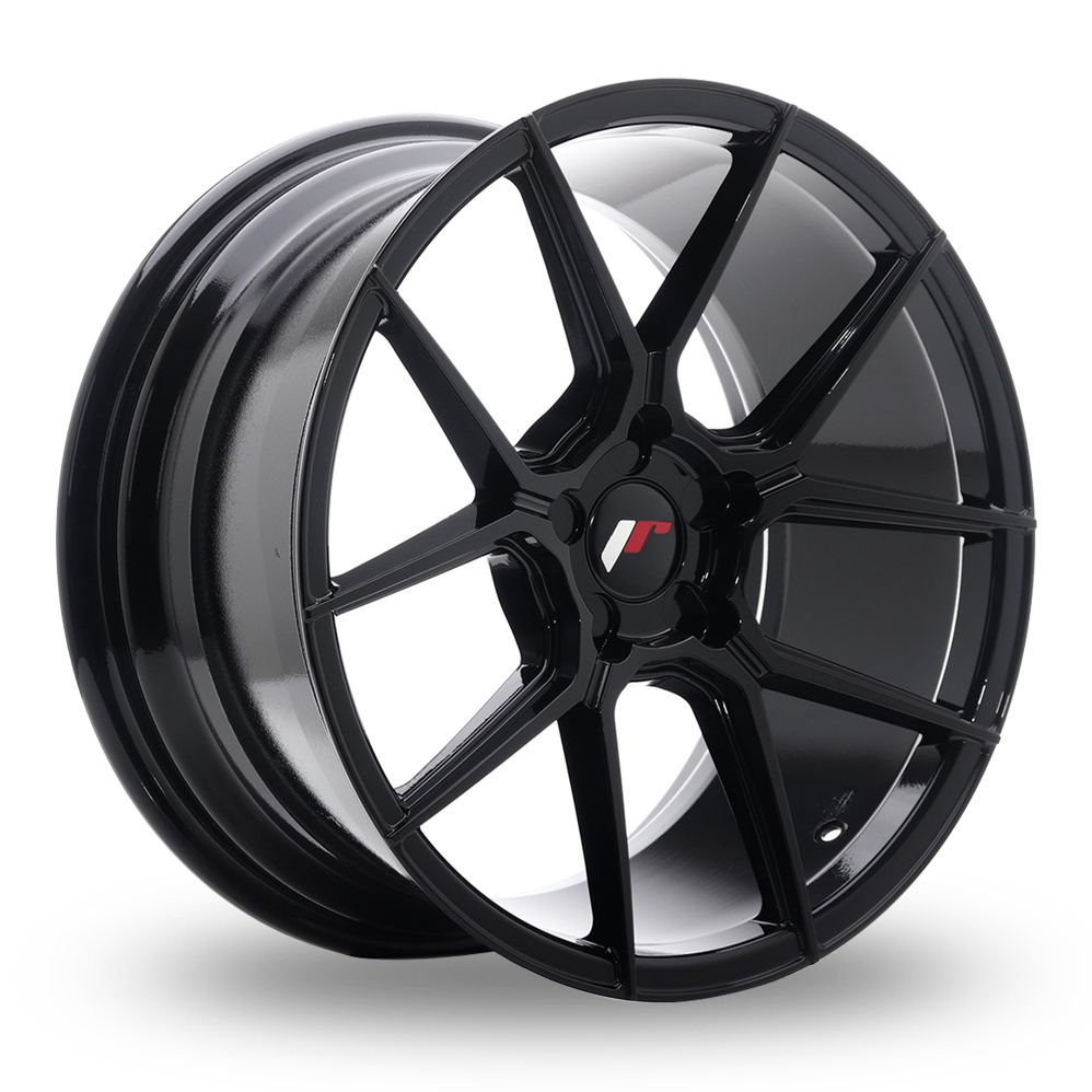 Japan Racing JR30 (8.5x19) Gloss Black Alloy Wheels