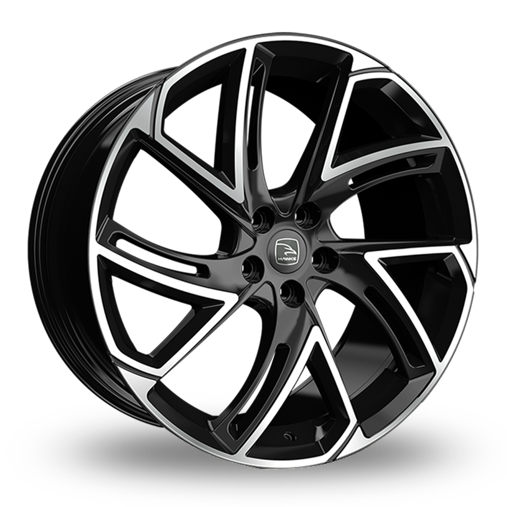 Hawke Condor Black Polished Alloy Wheels