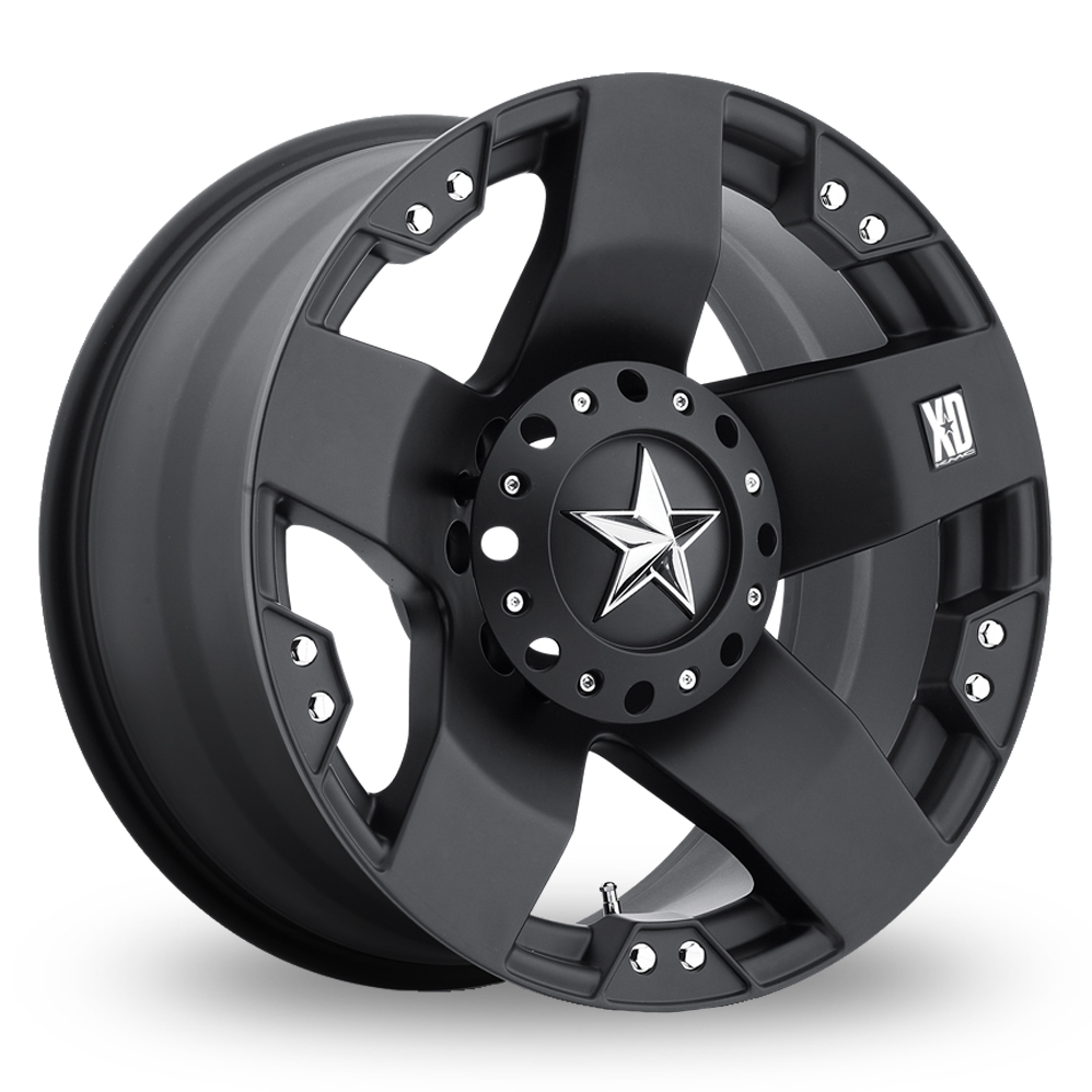 XD XD775 Rockstar Matt Black Alloy Wheels