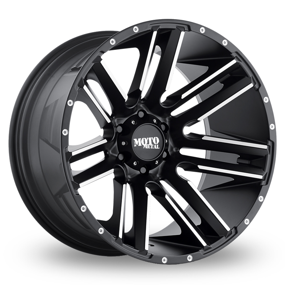 Moto Metal MO978 Razor (USA Warehouse) Satin Black Machined Alloy Wheels