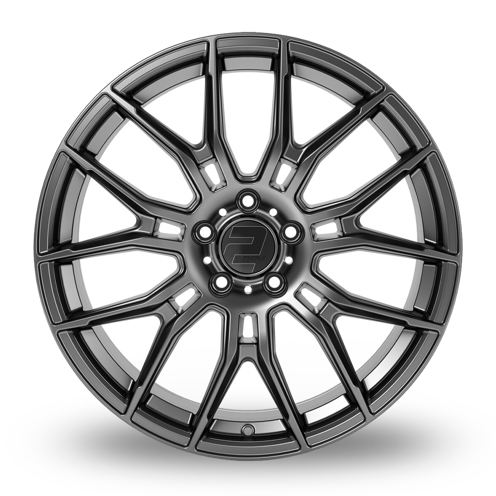 20" 2DRV WH42 Dark Gunmetal Full Alloy Wheels