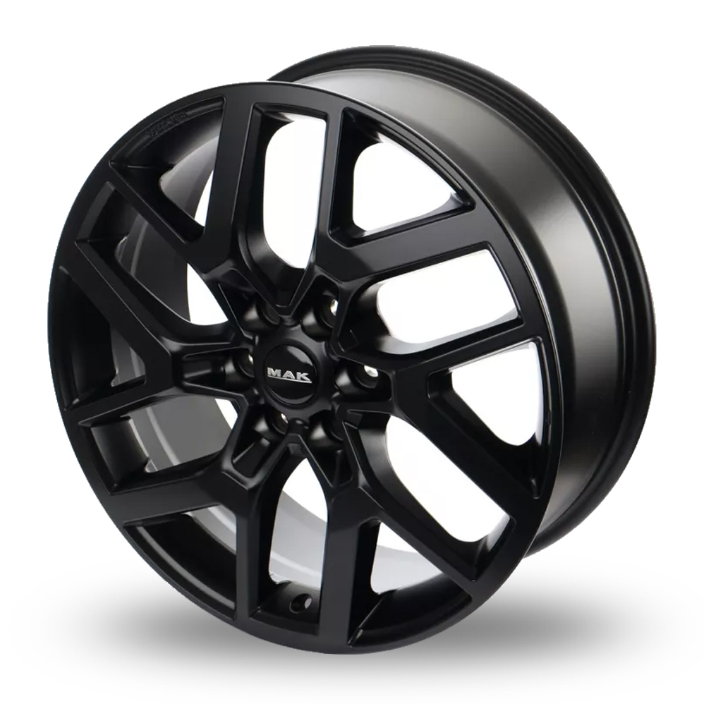 16" MAK Gravel Matt Black Alloy Wheels