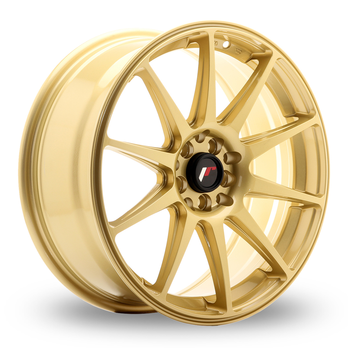 Japan Racing JR11 (7.5x18) (Custom Fitment) Gold Alloy Wheels